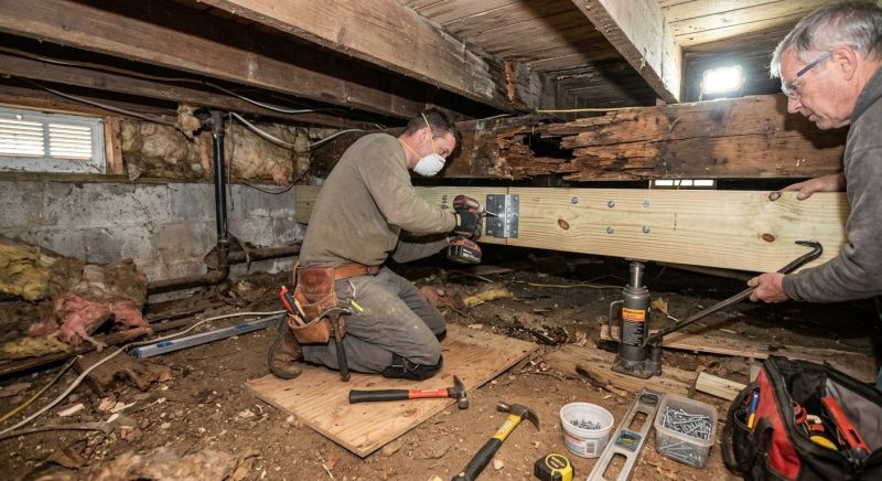 Support Column Repair in Kansas City, KS